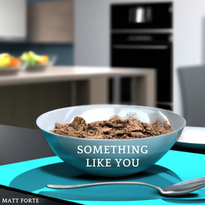 Cover art for the single Something Like You.