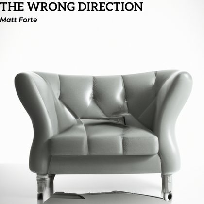 Cover art for the single The Wrong Direction.