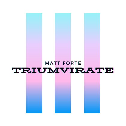 Cover art for the EP Triumvirate.